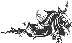 Unicorn Decal 17